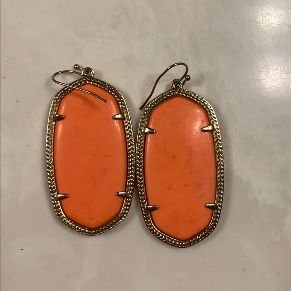 Kendra Scott Coral Danielle Earrings